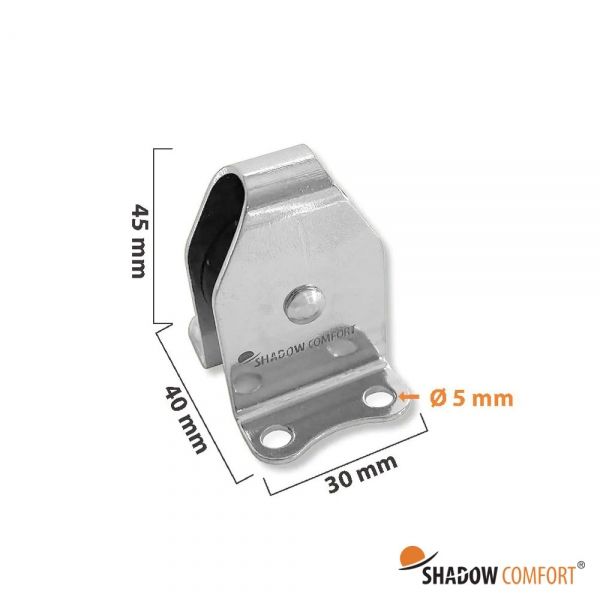 Katrol 2 AISI 316 afmetingen - Shadow Comfort