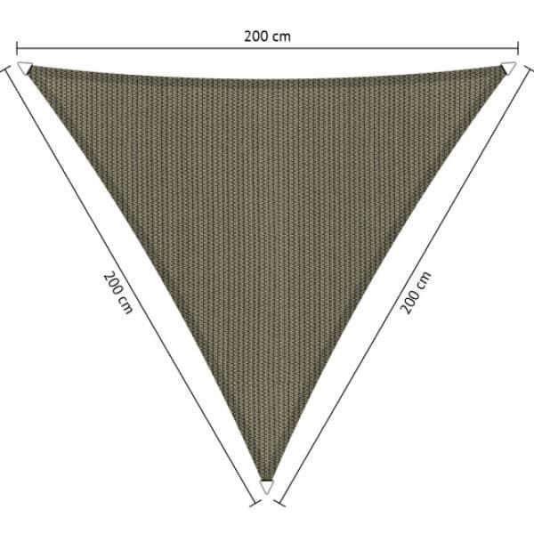 Niet modieus lof Verspreiding Schaduwdoek driehoek 2x2x2 | Nettenverkoop B.V.