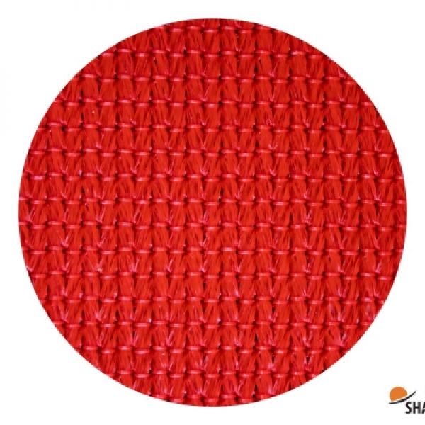 schaduwdoek/winddoek Sehrfabric pop red