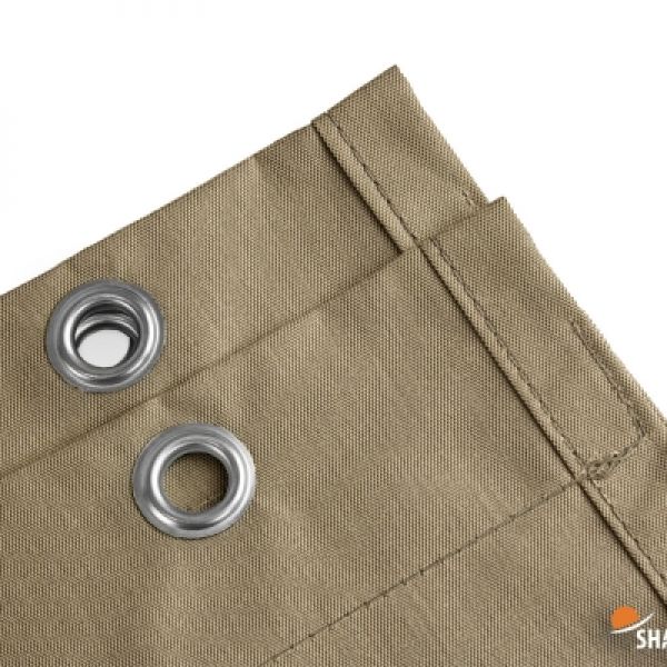 Waterdicht harmonicadoek Urban Taupe